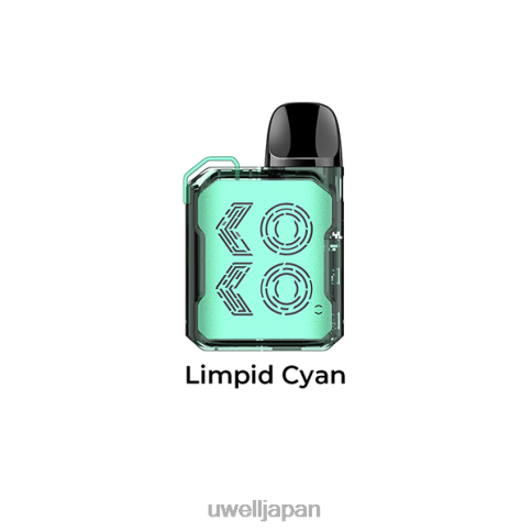 UWELL CALIBURN GK2 ポッドキット | UWELL Japan 透明なシアン J0X2T101